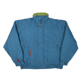 Mens Blue Jacket XL Polyester Blend Regular Fit Zip Closure Lightweight Workwear