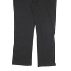 DICKIES Mens Cotton Blend Black Regular Fit Straight Leg Trousers W40 L30