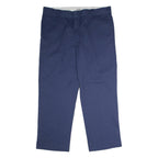DICKIES 874 Workwear Mens Twill Trousers Blue Classic Straight W40 L29