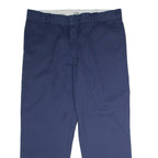DICKIES 874 Workwear Mens Twill Trousers Blue Classic Straight W40 L29