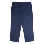 DICKIES 874 Workwear Mens Twill Trousers Blue Classic Straight W40 L29