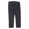 LEVI'S 502 Jeans Womens Black Regular Tapered W32 L26