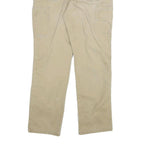CARHARTT Mens Regular Fit Beige Cotton Blend Trousers W30 L30 Workwear Zip
