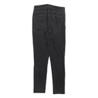 LEVI'S 721 Womens Jeans Black Slim Skinny Denim Medium W26 L25 Stylish Stretch