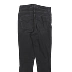 LEVI'S 721 Womens Jeans Black Slim Skinny Denim Medium W26 L25 Stylish Stretch