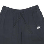 NIKE Mens Black Casual Cotton Blend Shorts XL W34 Drawstring Pockets