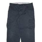 DICKIES Cargo Mens Trousers Grey Relaxed Straight W38 L32