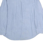 CHAPS Mens Blue Light Blue Casual Shirt L Button Down Long Sleeve Cotton