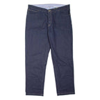 TRACK Mens Jeans Blue Regular Tapered W42 L32