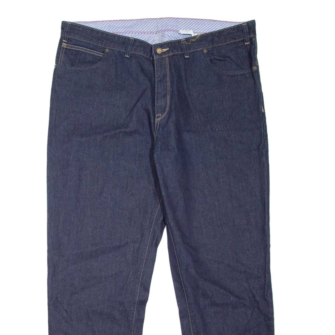TRACK Mens Jeans Blue Regular Tapered W42 L32