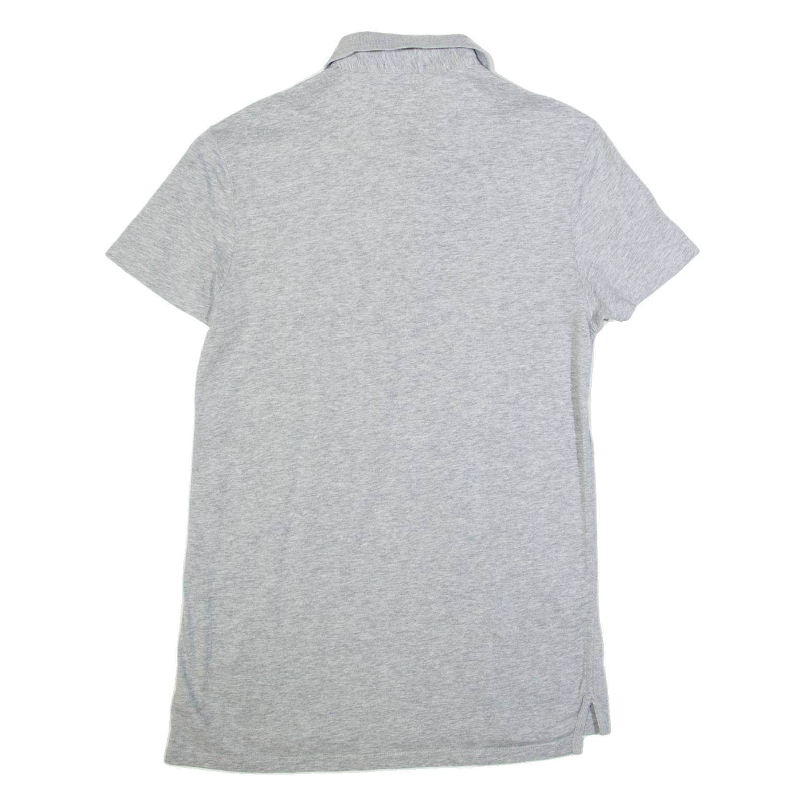 ALL SAINTS Mens Polo Shirt Grey XS