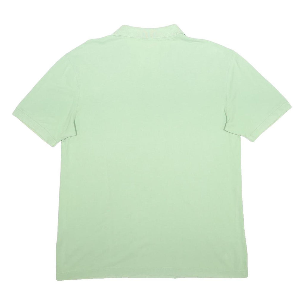 KAPPA Mens Green Short Sleeve Basic Polo Shirt 2XL Cotton Casual