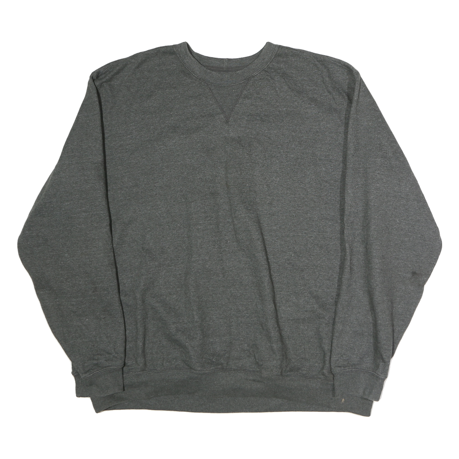 CARHARTT Mens Grey Crew Neck 2XL Cotton Sweatshirt Comfortable Classic Fit