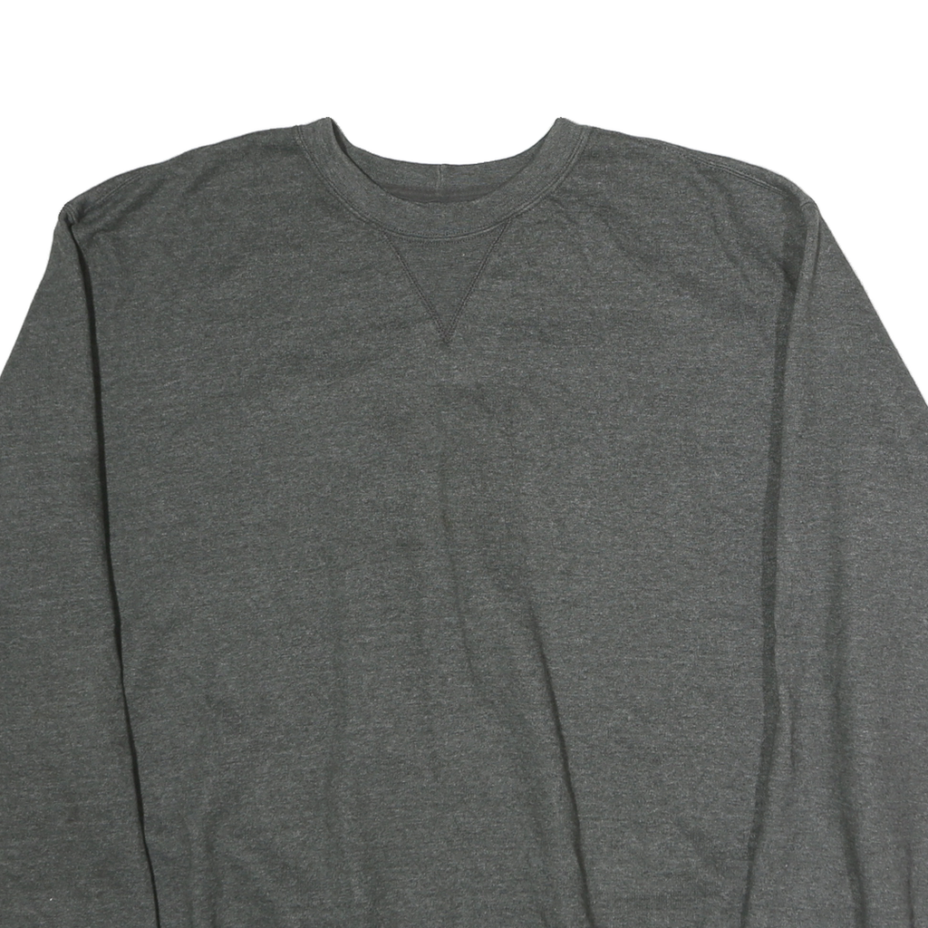 CARHARTT Mens Grey Crew Neck 2XL Cotton Sweatshirt Comfortable Classic Fit