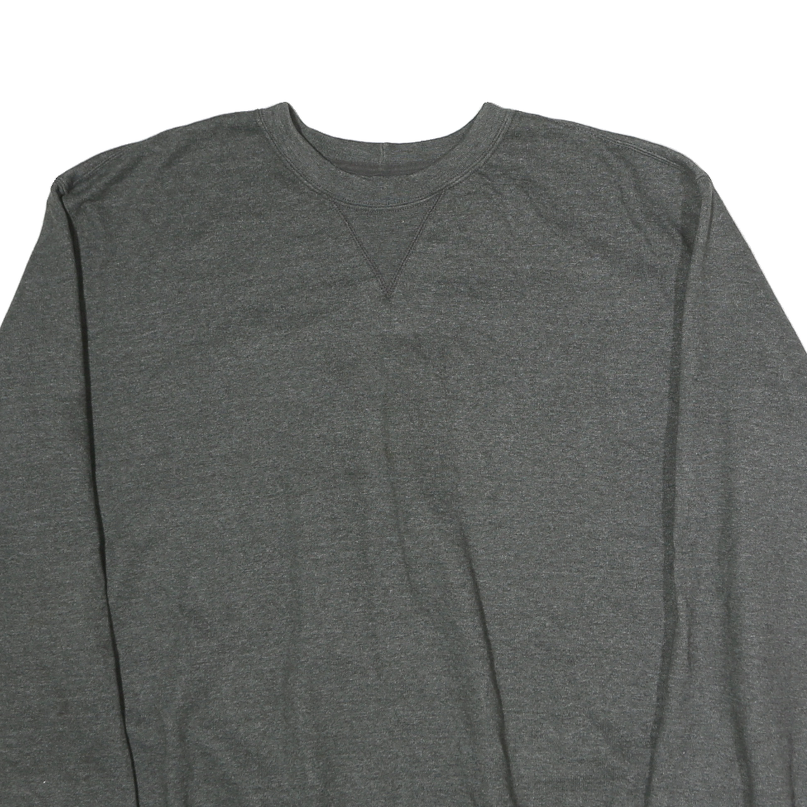 CARHARTT Mens Grey Crew Neck 2XL Cotton Sweatshirt Comfortable Classic Fit