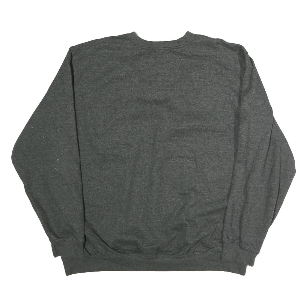 CARHARTT Mens Grey Crew Neck 2XL Cotton Sweatshirt Comfortable Classic Fit