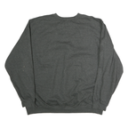 CARHARTT Mens Grey Crew Neck 2XL Cotton Sweatshirt Comfortable Classic Fit