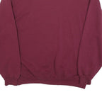 RUSSELL ATHLETIC Mens Maroon FSU Softball Crew Neck L Cotton Blend Sweatshirt