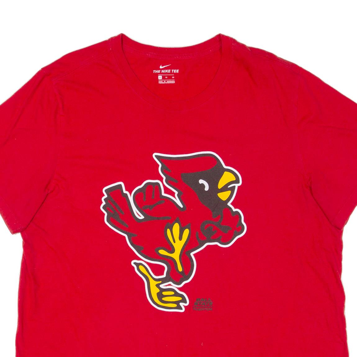 NIKE Ball State Tradition Womens T-Shirt Red USA XL