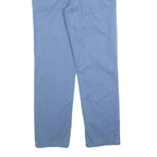 TOMMY HILFIGER Mens Cotton Blend Blue Regular Fit Straight Trousers W29 L30