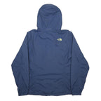 THE NORTH FACE Womens Blue & Lime Hooded Zip Jacket XL Nylon Outdoor Rain