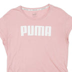 PUMA Womens T-Shirt Pink UK 10