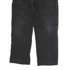 DICKIES Mens Regular Fit Blue Jeans Cotton Blend Button W38 L30 Workwear Denim