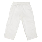 TOMMY HILFIGER Golf Womens Pedal Pushers Shorts White L W38