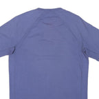 CARHARTT Mens Blue Pocket T-Shirt S Short Sleeve Crew Neck Workwear Logo