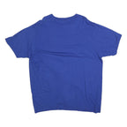 MLB Mens Blue Cubs Graphic T-Shirt 2XL Short Sleeve Crew Neck Cotton Blend