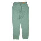 LEE Womens Trousers Green Regular Tapered W30 L31