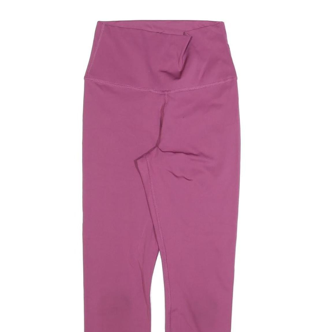 NIKE Womens Joggers Purple Slim Skinny S W24 L26 Activewear Leggings