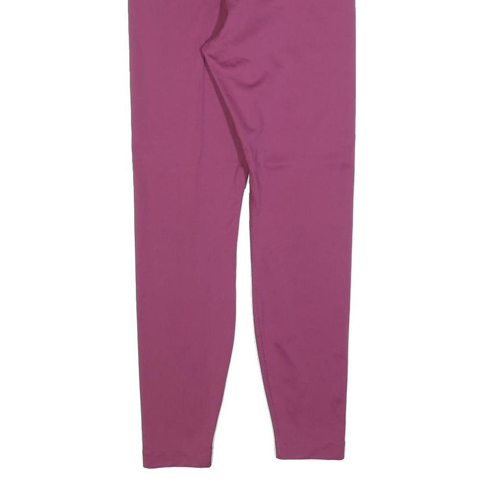 NIKE Womens Joggers Purple Slim Skinny S W24 L26 Activewear Leggings