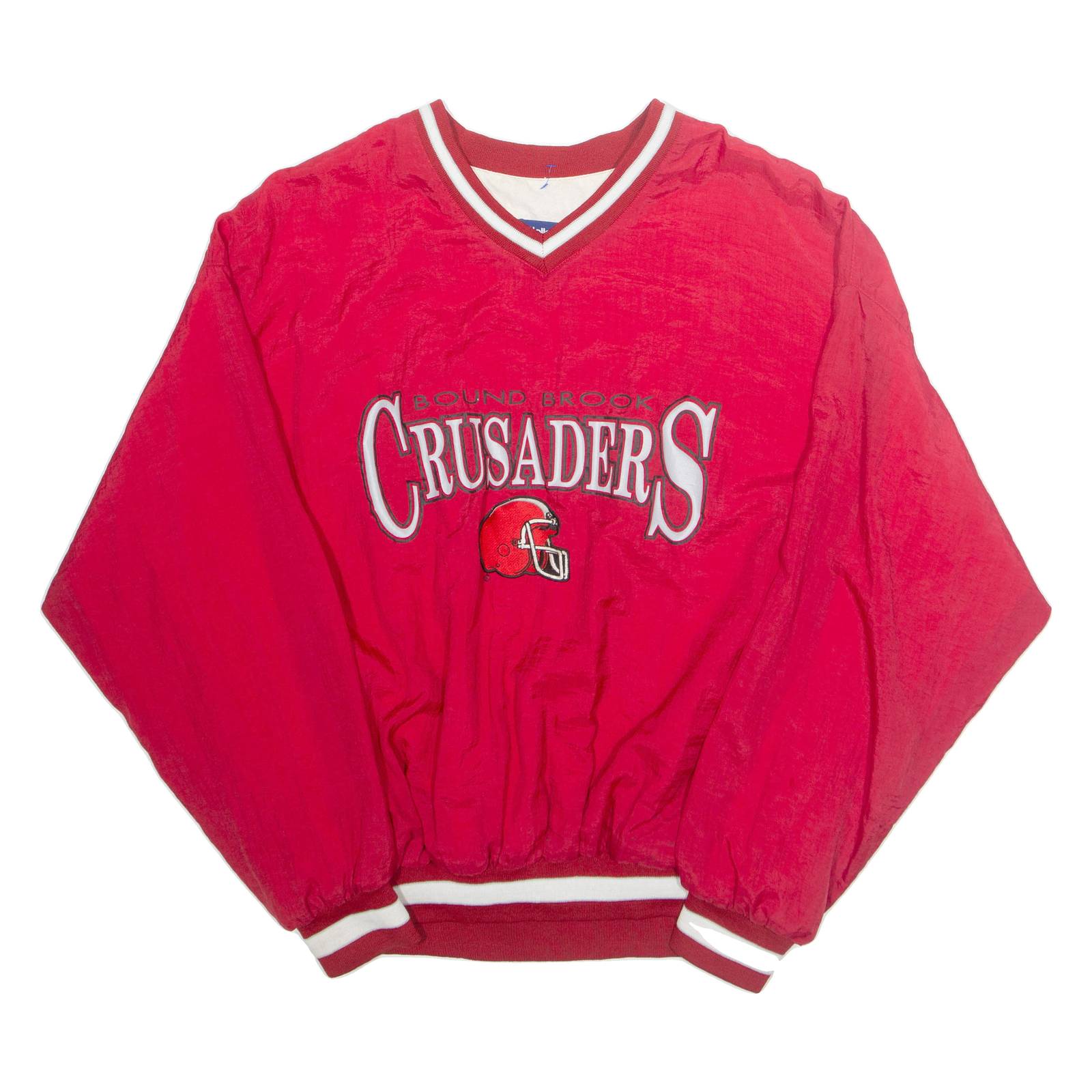HOLLOWAY Mens Pullover Jacket Red USA 2XL