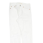 LEVI'S Distressed Womens Jeans White Slim Skinny W26 L27