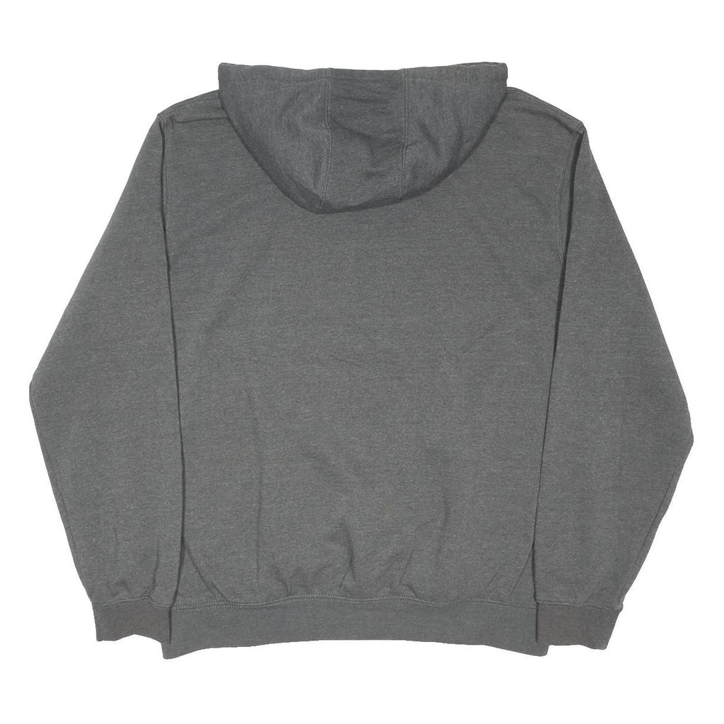 CARHARTT Mens Grey Pullover Hoodie L Workwear Casual Cotton Blend