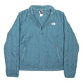 THE NORTH FACE Womens Blue Jacket M Polyester Blend Zip Quilted Lightweight