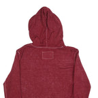 HARD ROCK CAFE Womens Red Hoodie M Cotton Blend Pullover Casual