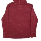 HARD ROCK CAFE Womens Red Hoodie M Cotton Blend Pullover Casual