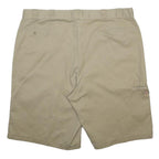 DICKIES Mens Shorts Beige Casual 3XL W48 Workwear Cotton Blend