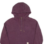 CARHARTT Womens Purple Hoodie S