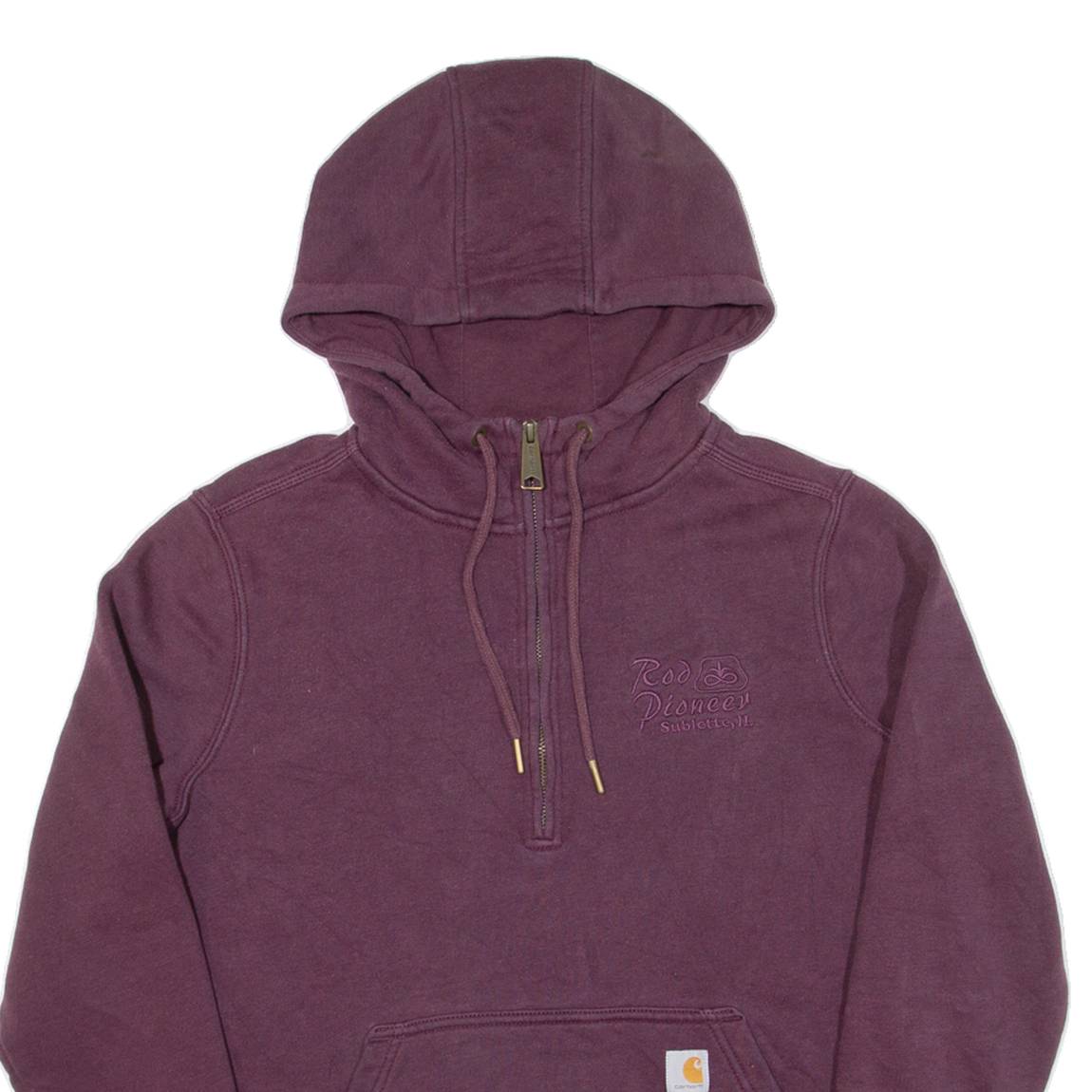 CARHARTT Womens Purple Hoodie S