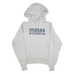 CHAMPION REVERSE WEAVE Urbana Tennis Womens Grey Hoodie USA S