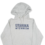 CHAMPION REVERSE WEAVE Urbana Tennis Womens Grey Hoodie USA S
