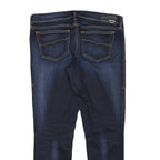 DIESEL Womens Slim Blue Denim Jeans W33 L27 Zip Cotton Blend Stylish Fit