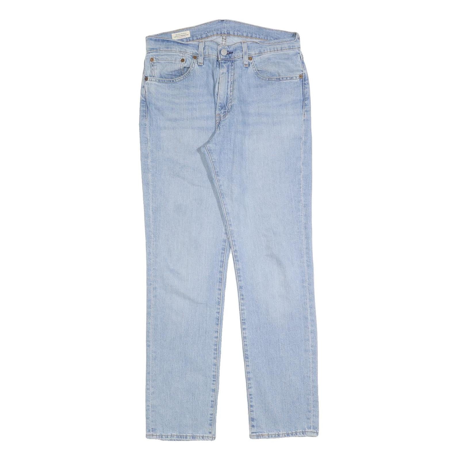 LEVI'S 511 BIG E Mens Jeans Blue Slim Skinny Denim Light W31 L30 Vintage New