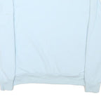 FILA Mens Blue Crew Neck L Cotton Blend Pullover Sweatshirt Logo Embroidered