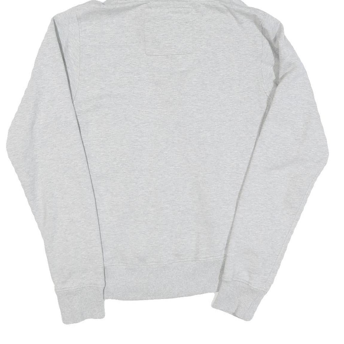 Mens Grey Erasmus University Cotton Pullover Hoodie XS Lightweight Casual