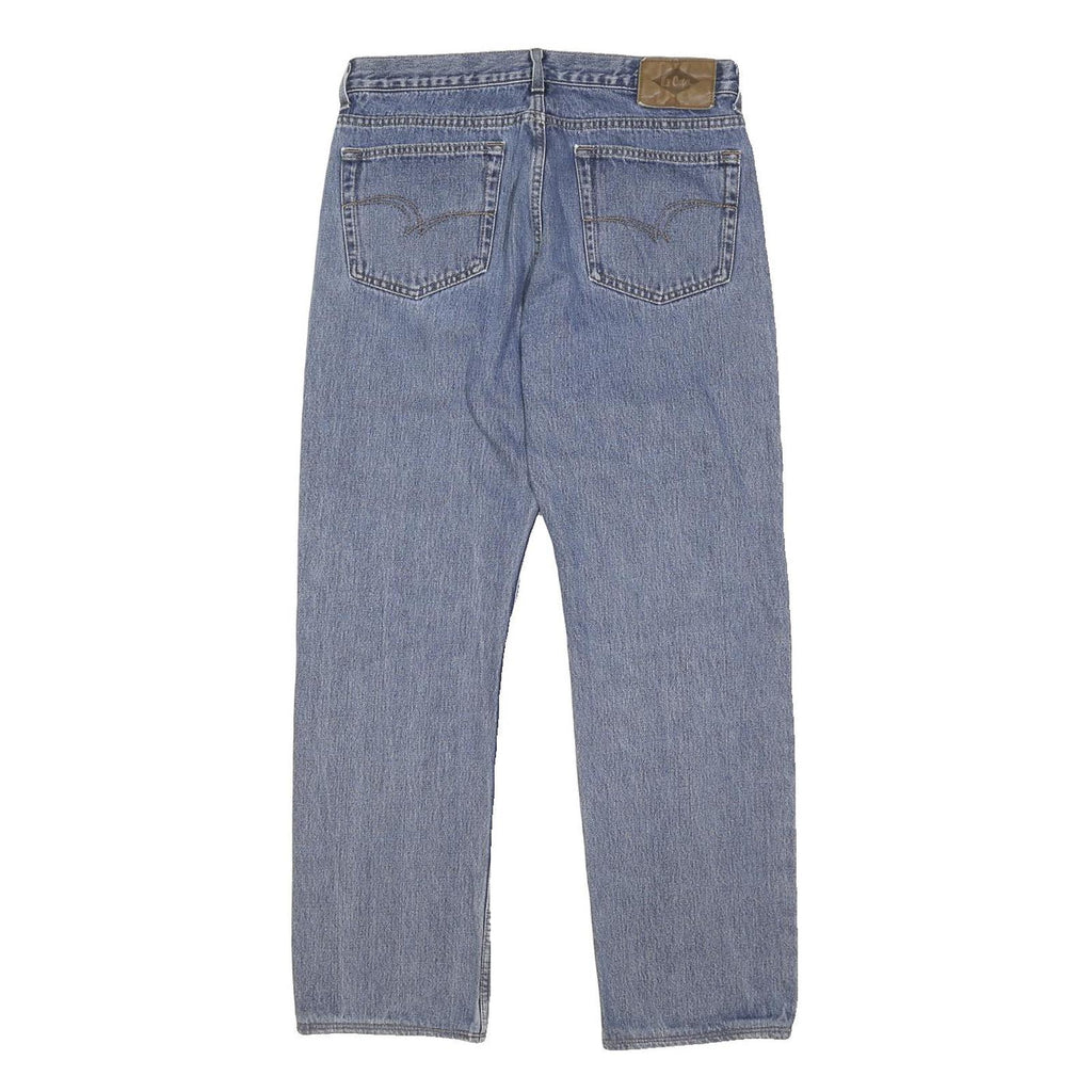 LEE COOPER Mens Jeans Blue Regular Straight Denim Light W34 L30 Classic Fit