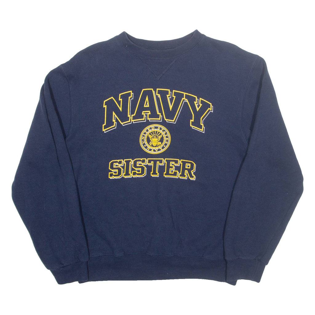 SOFFE US Navy Sister Womens Sweatshirt Blue USA S